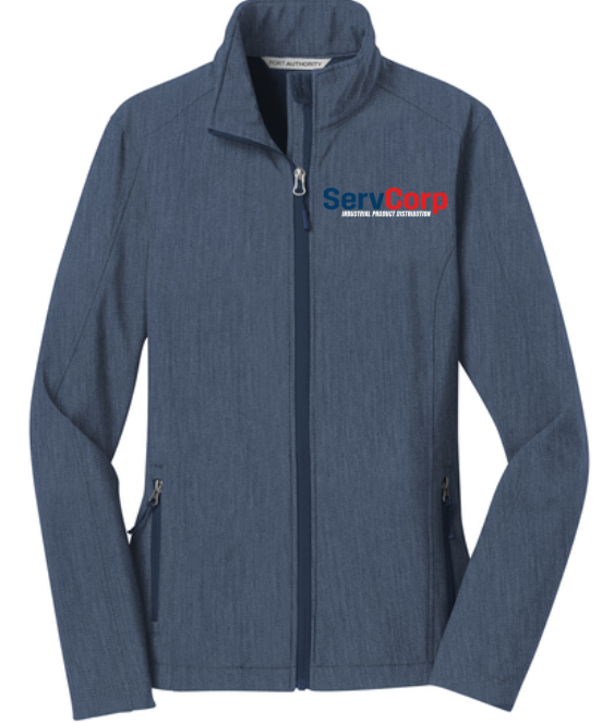 Port Authority Women's Battleship Grey Core Soft Shell Jacket - L317
