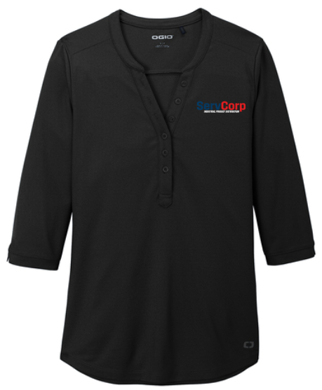 OGIO® Women's Jewel Henley - LOG104
