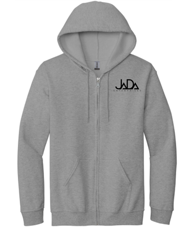 Gildan Men's Sport Grey Heavy Blend 50/50 Full Zip Hoodie - 18600
