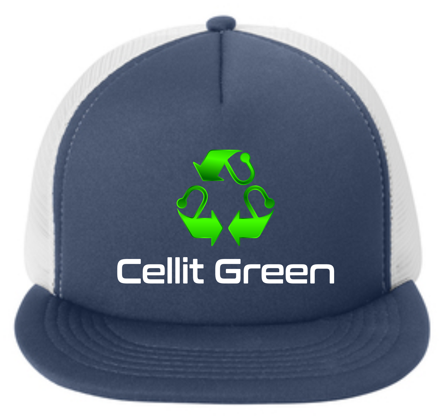 District ® Flat Bill Snapback Trucker Cap - DT624