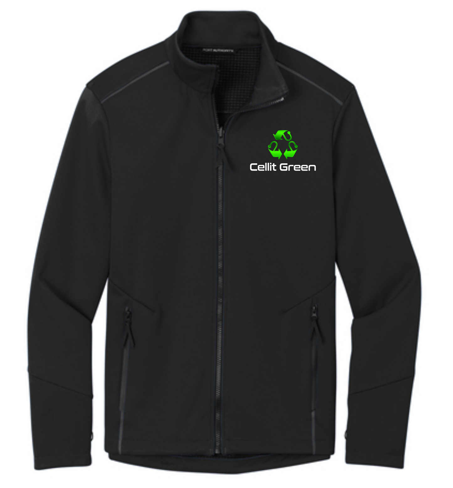 Port Authority Men's Deep Black Collective Soft Shell Jacket - J921