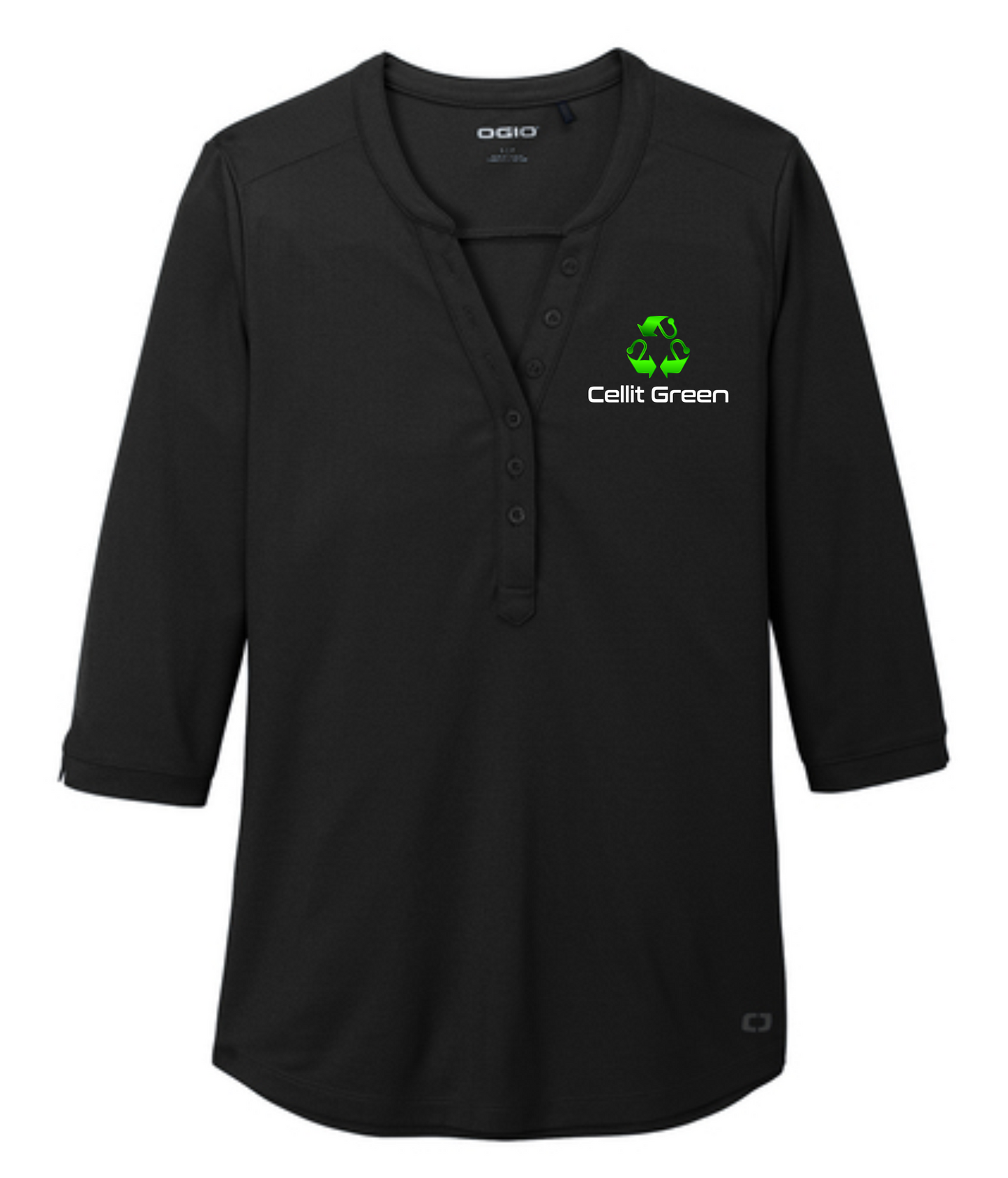 OGIO® Women's Jewel Henley - LOG104