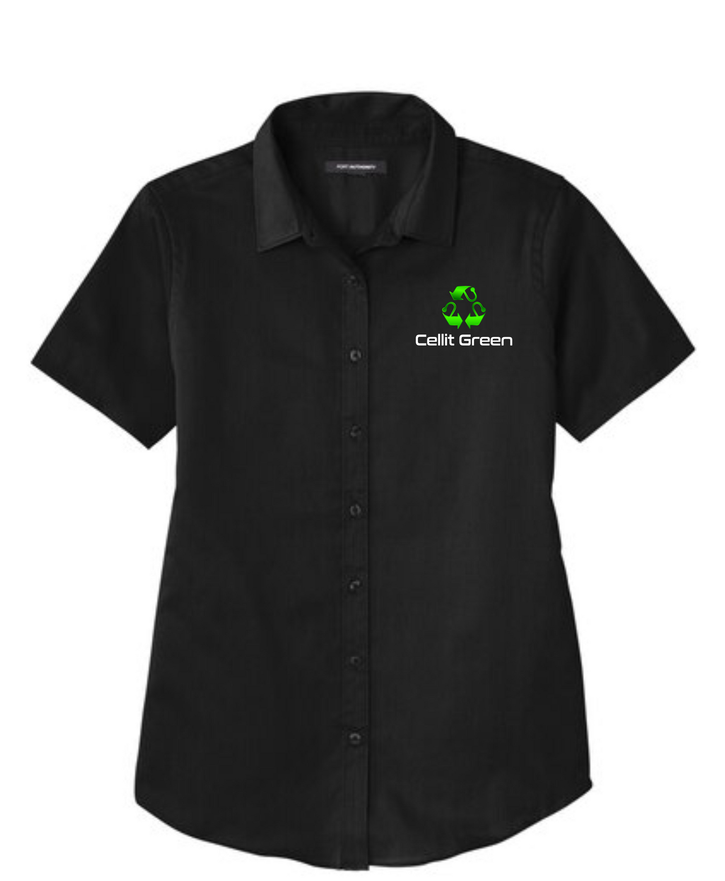 Port Authority® Women's Short Sleeve SuperPro React ™ Twill Shirt - LW809