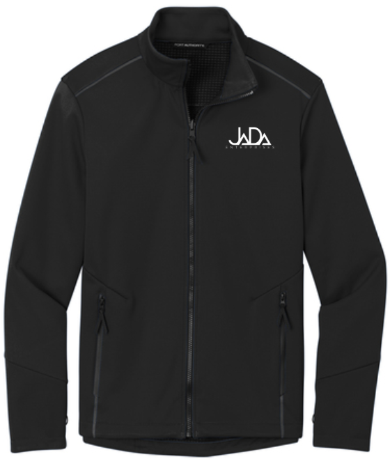 Port Authority Men's Deep Black Collective Soft Shell Jacket - J921