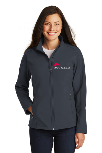 Port Authority Women's Battleship Grey Core Soft Shell Jacket - L317