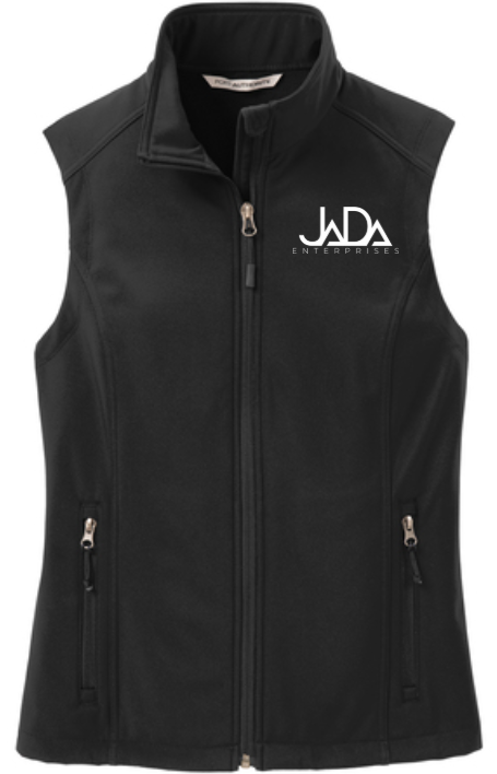 Port Authority Women's Black Core Softshell Vest - L325