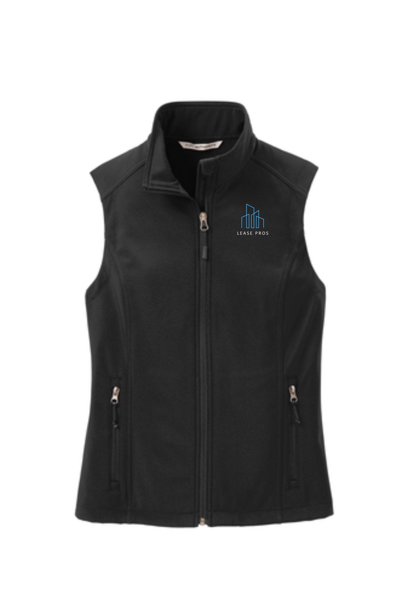 Port Authority Women's Black Core Softshell Vest - L325