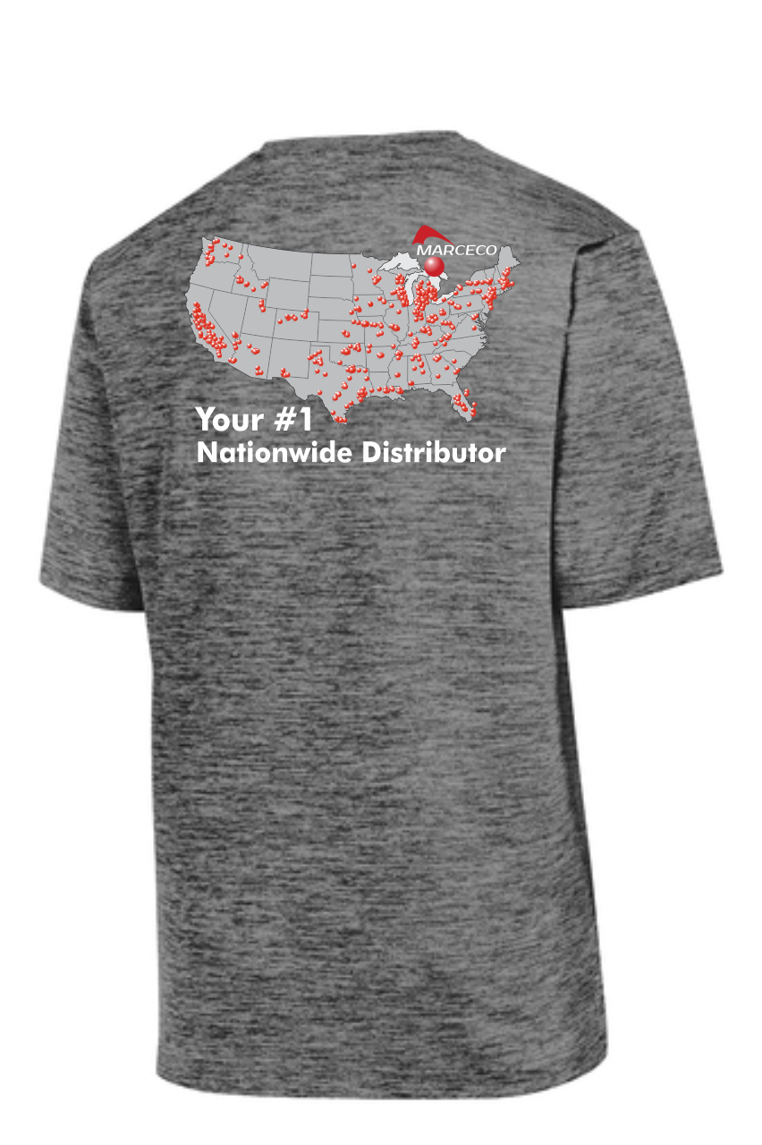 Map Shirts - Sport-Tek® PosiCharge® Electric Heather Tee